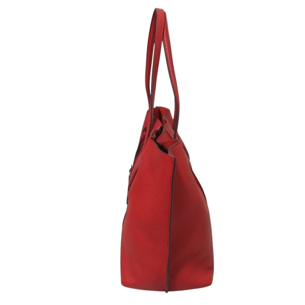 TOD'S Joy Leather Tote Bag/Shoulder Bag, Red, Women's - Picture 5 of 12